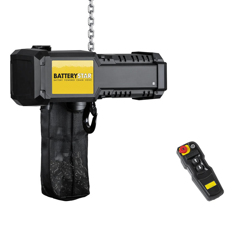 Yale BatteryStar - Basic Paket:  Kettenzug, Kettenspreicher und Fernbedienung
