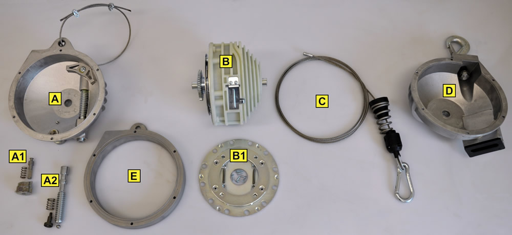 Brinkmann Federzüge/Balancer - Ersatzteile Serie 9354 - 9525