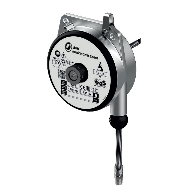 Federzug für Drucklufschläuche - Serie 9200 Federzug für Drucklufschläuche - Serie 9200